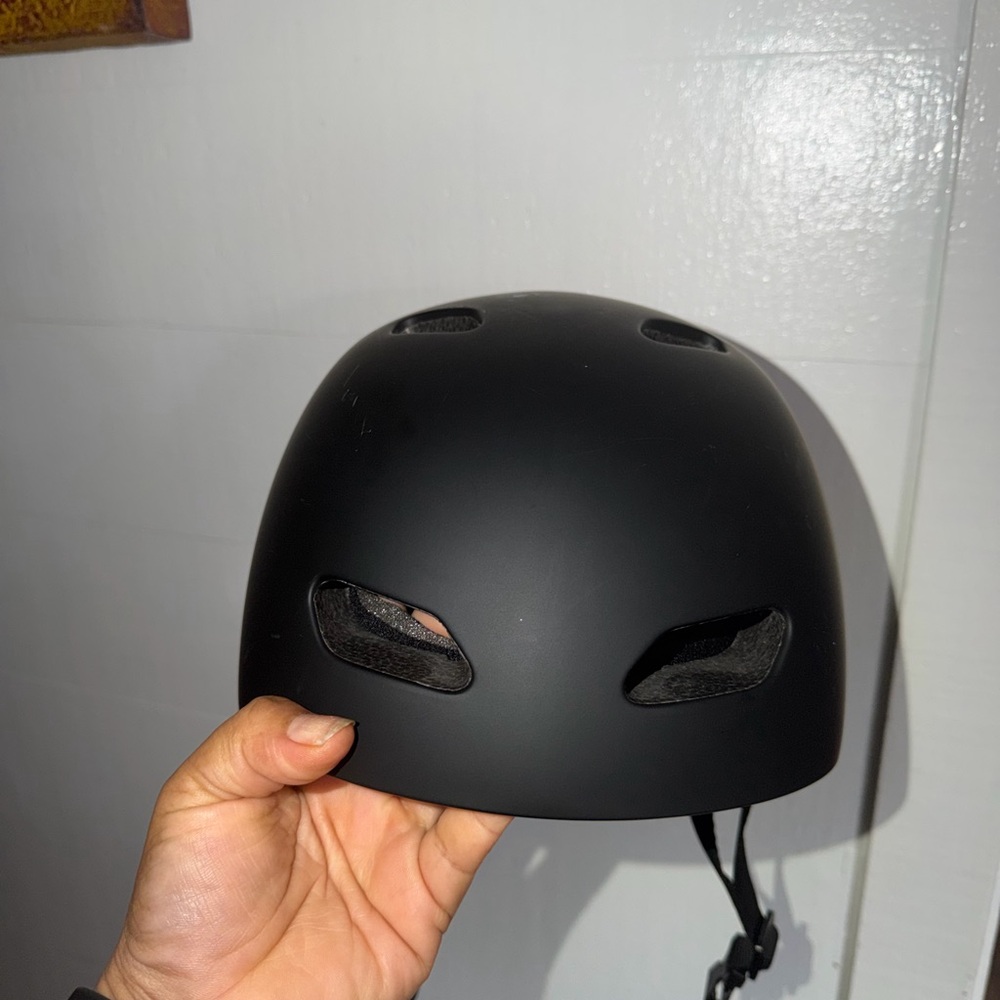 Black Skate Helmet